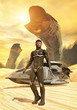 futuristic soldier desert dune