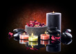 Spa over black