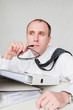 Photo: businessman at work businessman at work