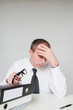 Photo: businessman at work businessman at work