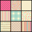 set of seamless patterns