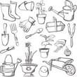 Vintage garden set