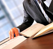 Businessman working