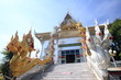 Mirror pavilion with blue sky, Thailand.