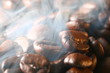coffee in smoke