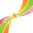 colorful star background