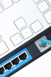 Network router and keyboard