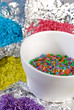 grains de riz de couleur
