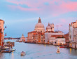 Grand canal at sunset, Venice Grand canal at sunset, Venice