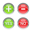 Buttons Yes No