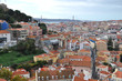 Panorama sur Lisbonne et le Tage depuis l'Alfama, Portugal Panorama sur Lisbonne et le Tage depuis l'Alfama, Portugal