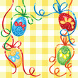 Easter eggs card