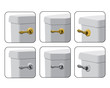 Toilet Tank Levers in Various Mounting Options Toilet Tank Levers in Various Mounting Options