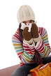 woman with flu symptoms woman with flu symptoms