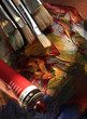 Pinsel und Farbe