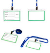 card empty ID badge