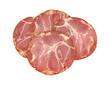 Nicely Grained Round Salami Slices