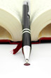 pen and notebook