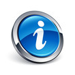 icône bouton internet information