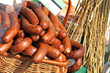 Food at the traditional street market