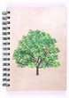 cover nature recycle notebook