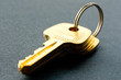 Bunch of keys isolated on grey