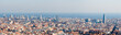 Barcelona skyline panorama