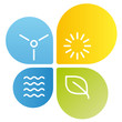 Erneuerbare Energien symbol