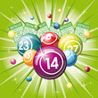 bingo or lottery balls