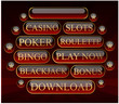 Casino Game Buttons