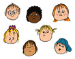 kids faces