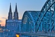Kölner Dom, Hohenzollernbrücke Kölner Dom, Hohenzollernbrücke