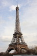 The Eiffel Tower in Paris, France.