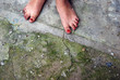 Dirty foots