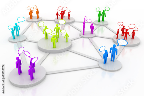 Illustration: People Talking People Talking