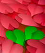 Valentine's day postcard