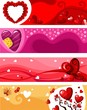 valentine card set