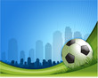 Soccer ball background Soccer ball background