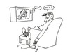 Fernsehen ist langweilig