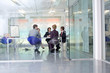 Business meeting in conference room
