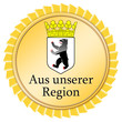 siegel button medallie aus unserer region berlin