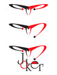 Red and black joker