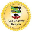 siegel button medallie aus unserer region sachsen-anhalt