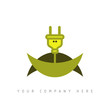 logo picto web électricien marketing commerce design icône