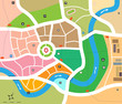 City map vector
