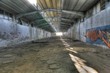 HDR background of abandoned building