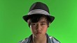 boy with a hat
