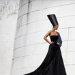 Fashion portrait of beautiful caucasian woman Fashion portrait of beautiful caucasian woman