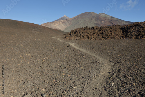 Photo: Pico Viejo and Mount Teide Pico Viejo and Mount Teide