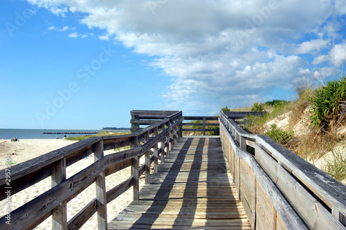 Photo: Afternoon Shadows at Cape Charles Beach Afternoon Shadows at Cape Charles Beach